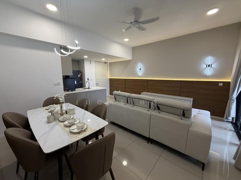 Kediaman Servis untuk Disewa di Residensi Estetik 8 (Est8) - Lucas Ho - Living Room - PropertyGuru.com.my