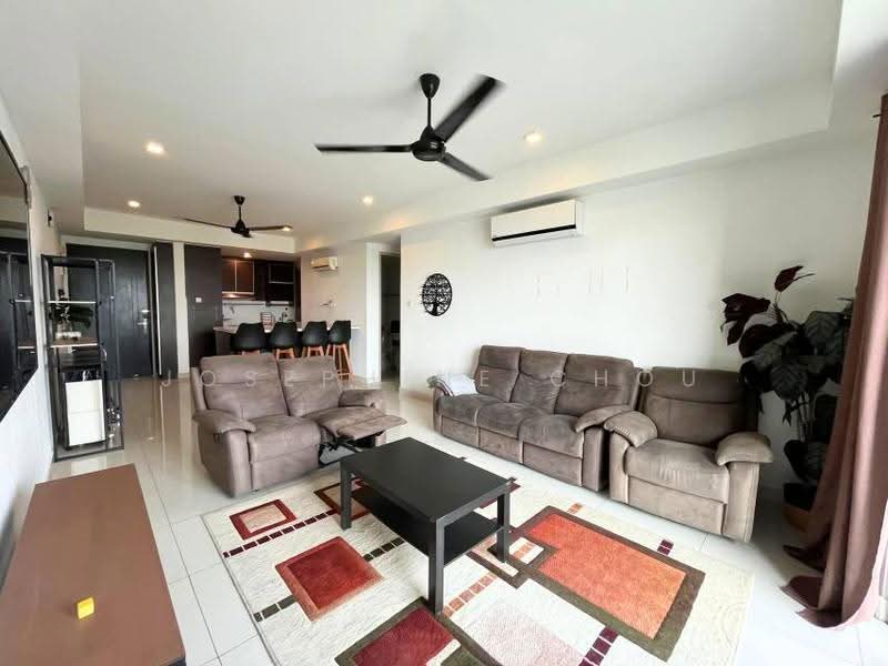 Service Residence for Rent at Temasya 8 - Josephine Chou - Living Room - PropertyGuru.com.my