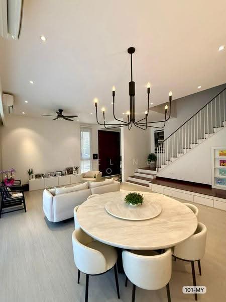 Semi-Detached House for Sale in Setia Alam (Selangor) - Adeline Foong - Living Room - PropertyGuru.com.my