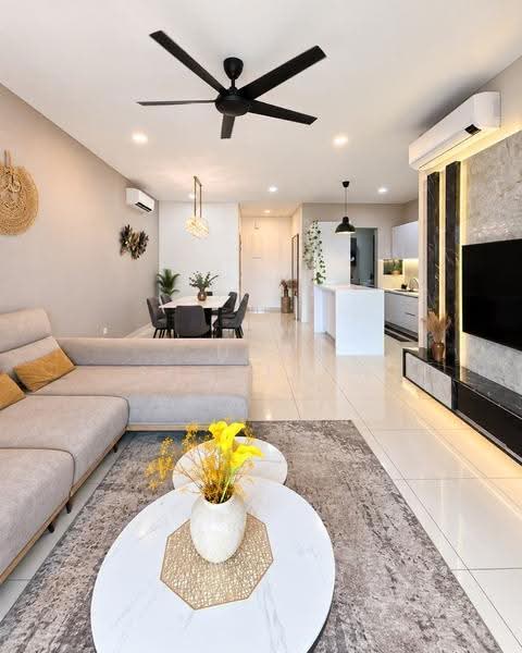 Kondominium untuk Disewa di TRIA Seputeh in 9 Seputeh, Kuala Lumpur - Nur Shahidah - Living Room - PropertyGuru.com.my