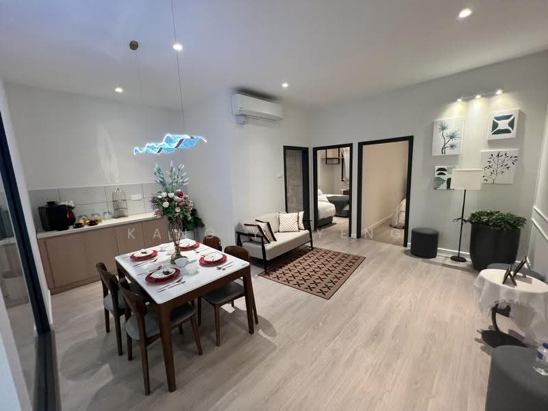 Kediaman Servis untuk Dijual di Rosalie @ Ancubic Harmoni - Kang Yi Yeng - Living Room - PropertyGuru.com.my