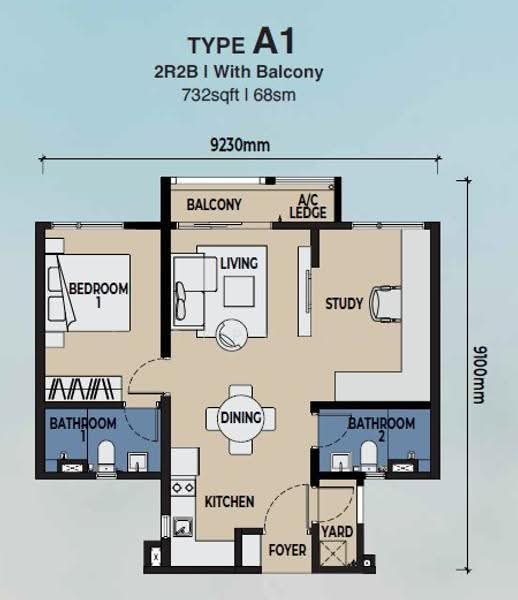 Kediaman Servis untuk Dijual di The LightHauz - Joseph Tan - PropertyGuru.com.my