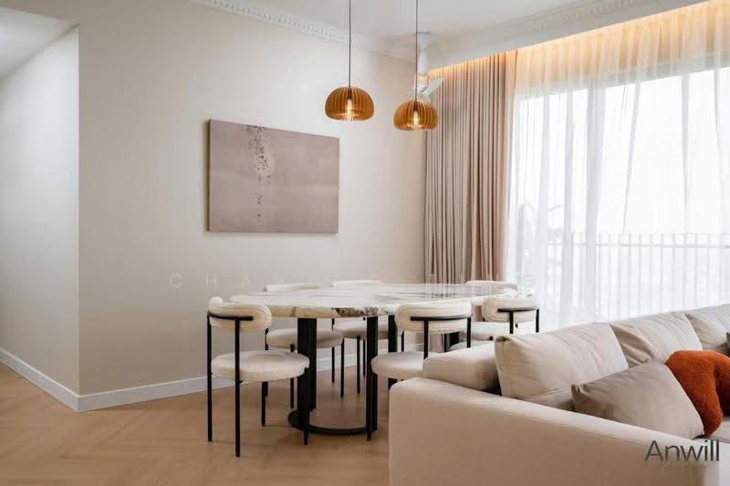 Condominium for Sale at RIA Sunsuria - Charles Ting - Living Room - PropertyGuru.com.my