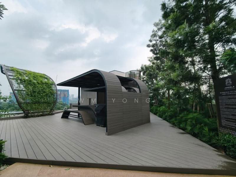 Kediaman Servis untuk Disewa di Jendela Residences - WM Yong - BBQ Area - PropertyGuru.com.my