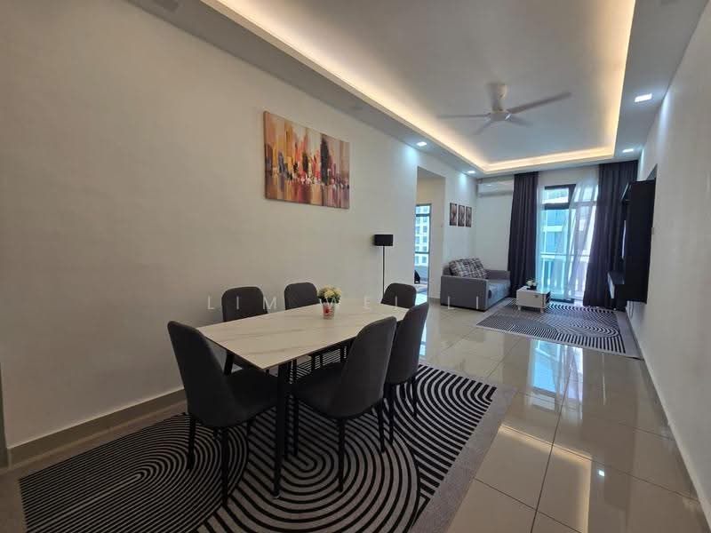 Kondominium untuk Disewa di KSL Residence 2 @ Kangkar Tebrau - Lim Wei Li - Living Room - PropertyGuru.com.my