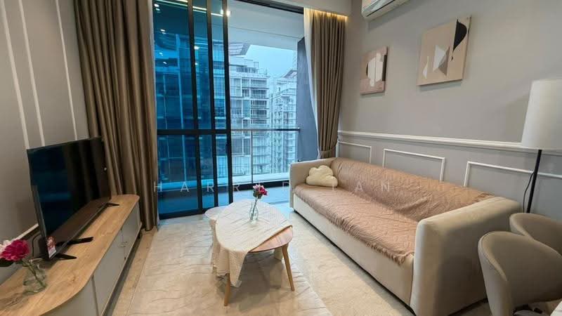 Service Residence for Sale at 10 Stonor - Harred Tan - Living Room - PropertyGuru.com.my