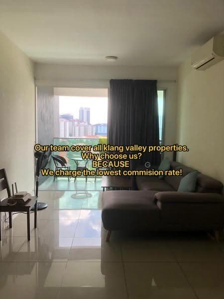 Kondominium untuk Dijual di Kiara Residence 2 (Residensi Kiara Jalil 2) - Tobey G - Living Room - PropertyGuru.com.my