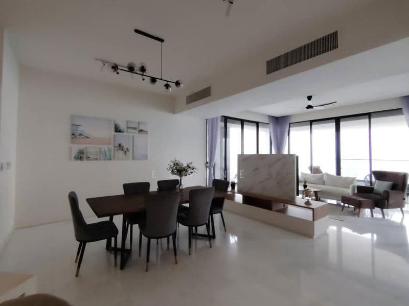 Kondominium untuk Disewa di Setia V Residences - Elaine Ooi - Living Room - PropertyGuru.com.my