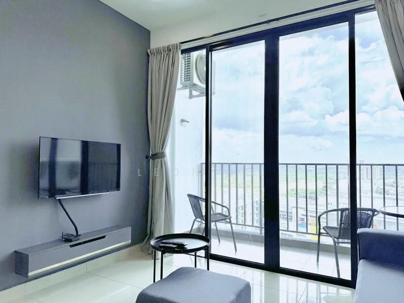 Kediaman Servis untuk Disewa di Greenfield Regency - Leon Ng - Living Room - PropertyGuru.com.my