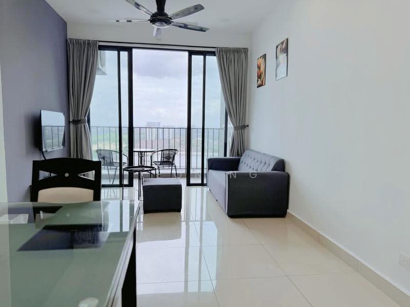 Kediaman Servis untuk Disewa di Greenfield Regency - Leon Ng - Living Room - PropertyGuru.com.my