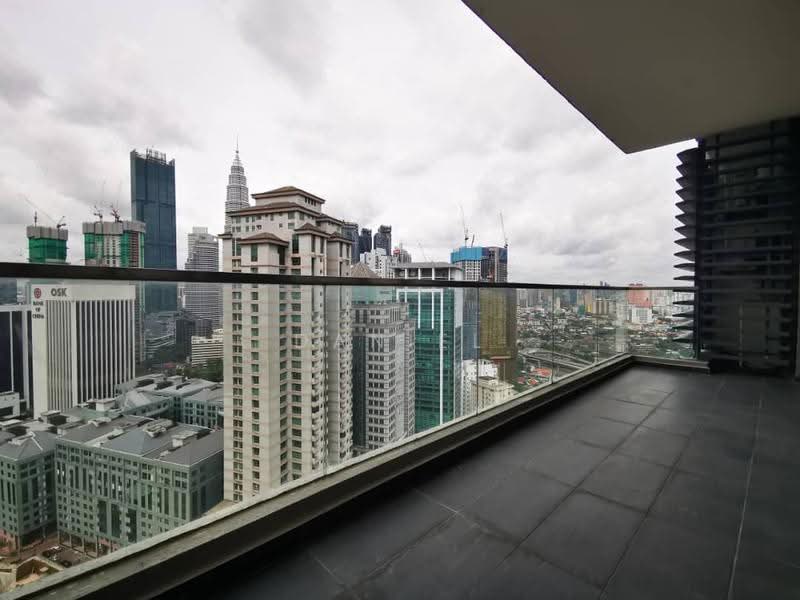 Service Residence for Rent at Serviced Residence @ KL Trillion - Daniel Chieng - Balcony - PropertyGuru.com.my
