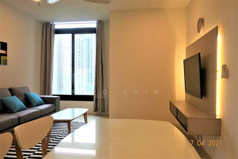 Service Residence for Rent at Arcoris SOHO - Ping Shin - Living Room - PropertyGuru.com.my