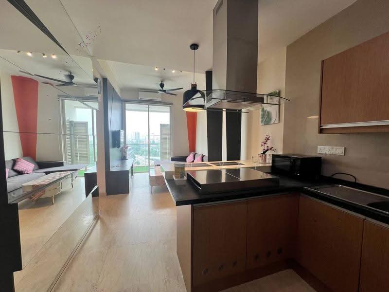 Kediaman Servis untuk Disewa di 231 TR Serviced Suite - Jaden Yap - Living Room - PropertyGuru.com.my