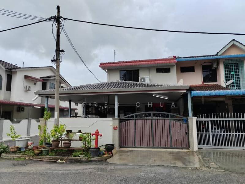 Rumah Teres 2-Tingkat untuk Dijual di Taman Bukit Minyak (Bukit Minyak) - Alfred Chua - Exterior - PropertyGuru.com.my