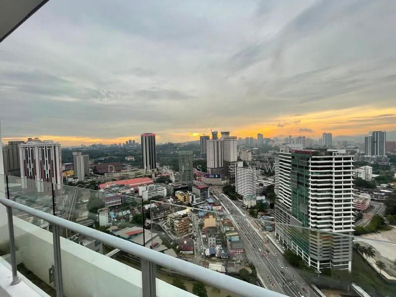 Service Residence for Rent at TR Residence - Dennis Saw - Balcony - PropertyGuru.com.my
