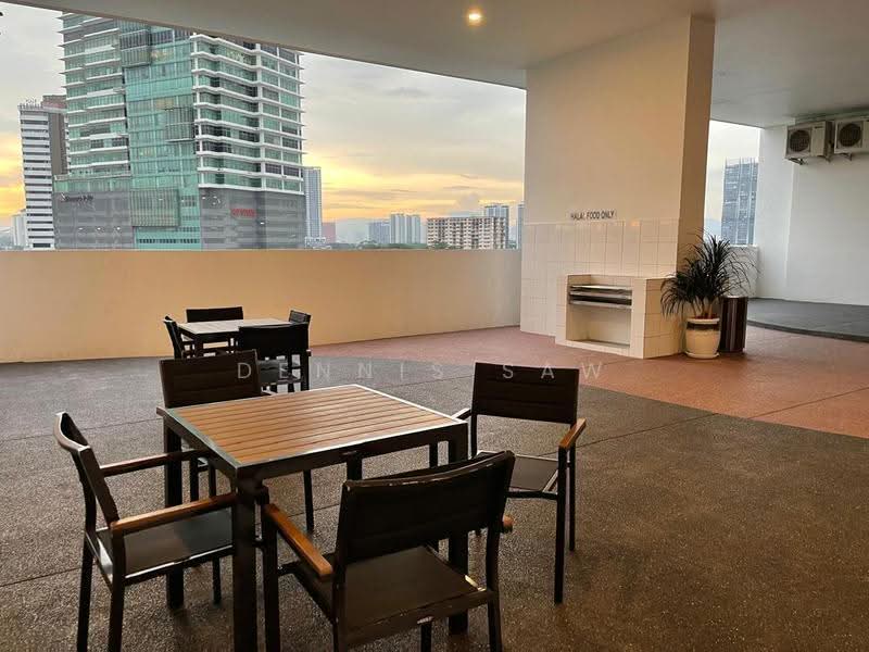 Service Residence for Rent at TR Residence - Dennis Saw - Balcony - PropertyGuru.com.my