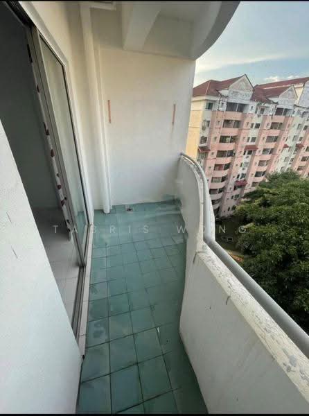 Apartment for Rent at Pangsapuri Perdana Villa - Tabris Wong - Balcony - PropertyGuru.com.my
