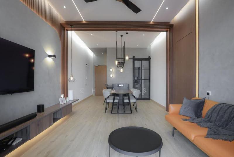 Service Residence for Sale at The Arcuz - Chia Cs - Living Room - PropertyGuru.com.my