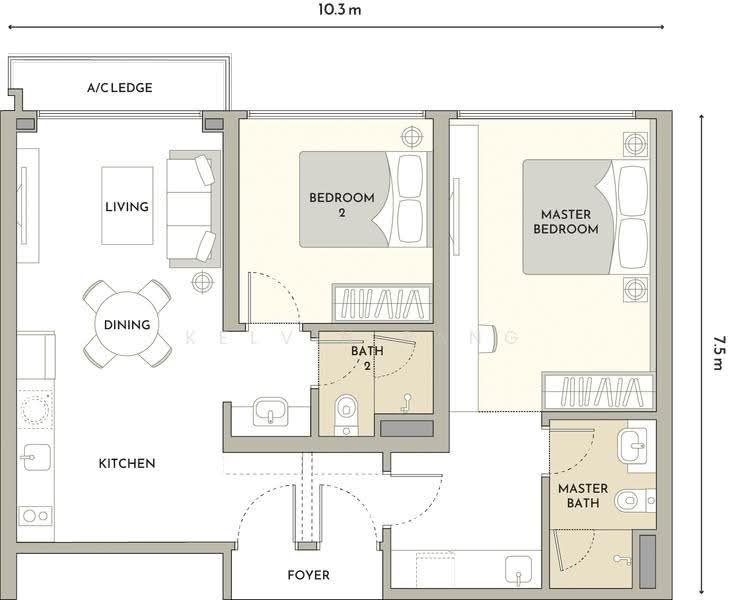 Kediaman Servis untuk Dijual di Skyline Embassy - Kelvin Pang - PropertyGuru.com.my
