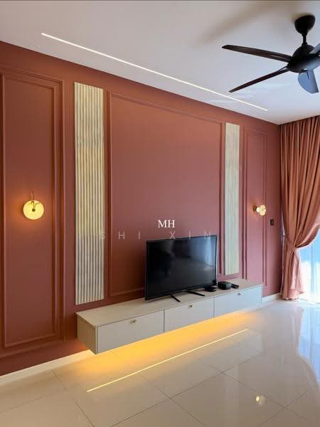 Service Residence for Rent at Duta Park Residences - Shi Xin Kim - Living Room - PropertyGuru.com.my