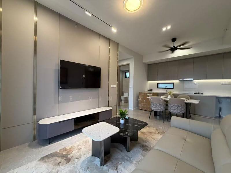 Kediaman Servis untuk Dijual di Skyline Embassy - Kelvin Pang - Living Room - PropertyGuru.com.my