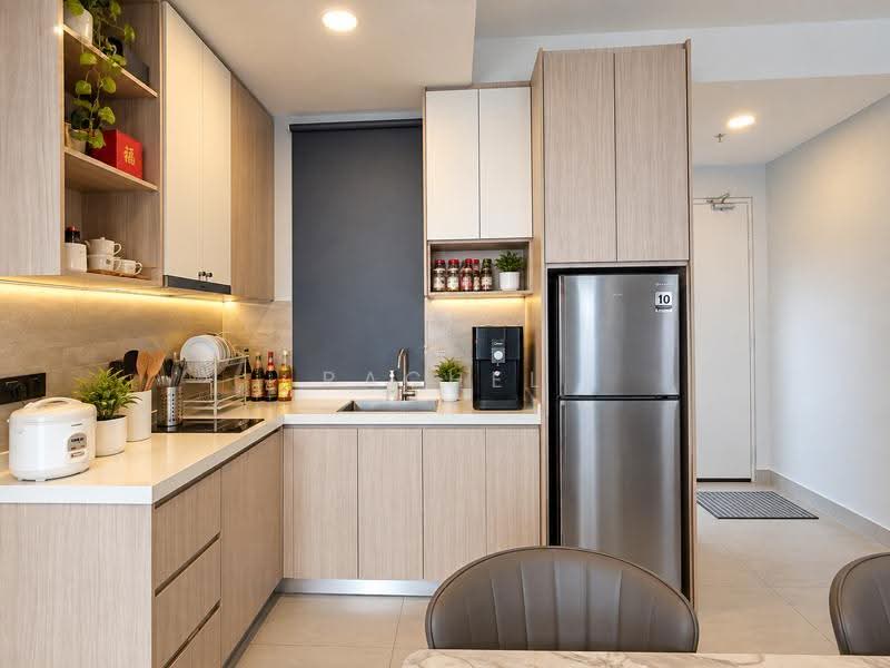 Service Residence for Rent at SUNSURIA FORUM SERVICED APARTMENT - Rachel Too - Kitchen - PropertyGuru.com.my