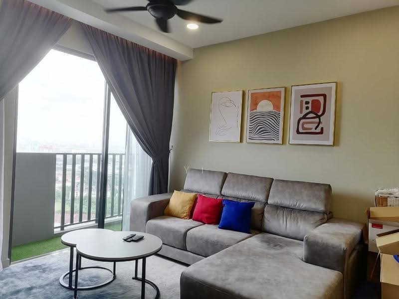 Service Residence for Rent at Amani Residence - Yi Jun - Living Room - PropertyGuru.com.my