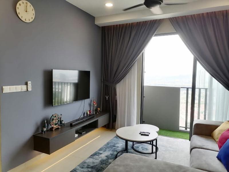 Service Residence for Rent at Amani Residence - Yi Jun - Living Room - PropertyGuru.com.my