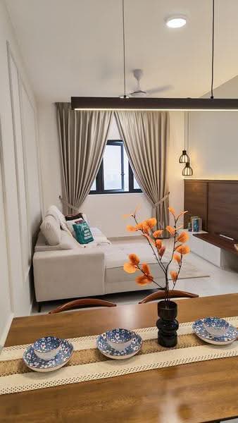 Kediaman Servis untuk Disewa di Nexus Taman Pertama - Ming Feng - Living Room - PropertyGuru.com.my