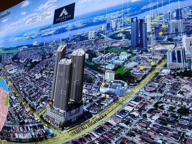 Kediaman Servis untuk Dijual di The Address @ Maxim Pelangi - Vincent Lai - Exterior - PropertyGuru.com.my