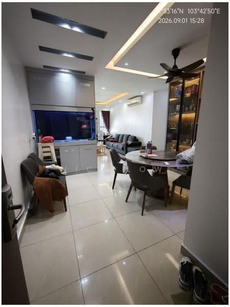 Service Residence for Rent at D'Secret Garden (Pangsapuri Kempas Indah) - Nick Low - Living Room - PropertyGuru.com.my