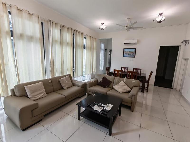 Cluster House for Rent in Eco Botanic (Iskandar Puteri (Nusajaya)) - Vincent Tea - Living Room - PropertyGuru.com.my