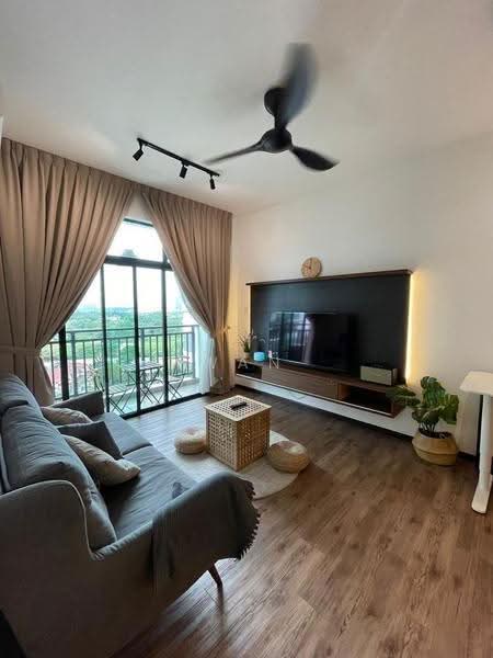 Service Residence for Sale at Molek Regency - Wan Ning - Living Room - PropertyGuru.com.my