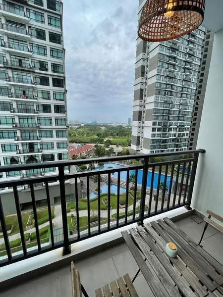Service Residence for Sale at Molek Regency - Wan Ning - Balcony - PropertyGuru.com.my