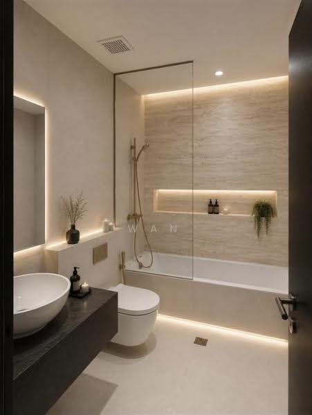 Kediaman Servis untuk Disewa di One Residency - Wan Mujahid - Bathroom - PropertyGuru.com.my