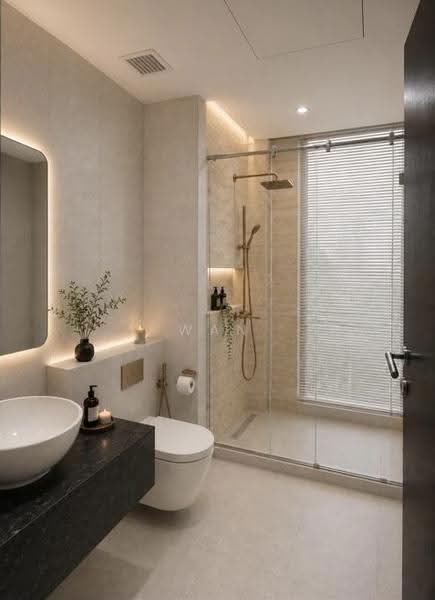 Kediaman Servis untuk Disewa di One Residency - Wan Mujahid - Bathroom - PropertyGuru.com.my