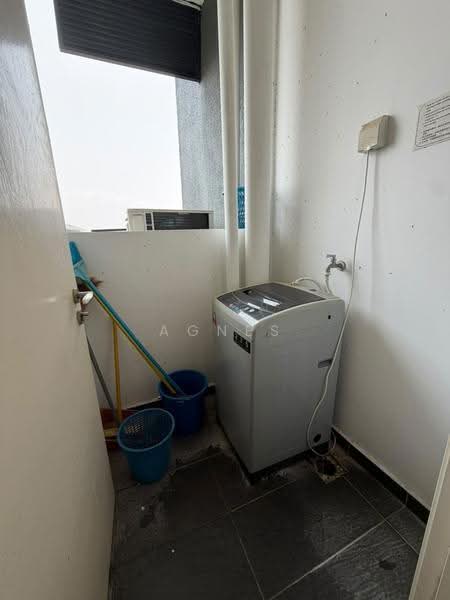Service Residence for Rent at D'Pristine - Agnes Boo - Balcony - PropertyGuru.com.my