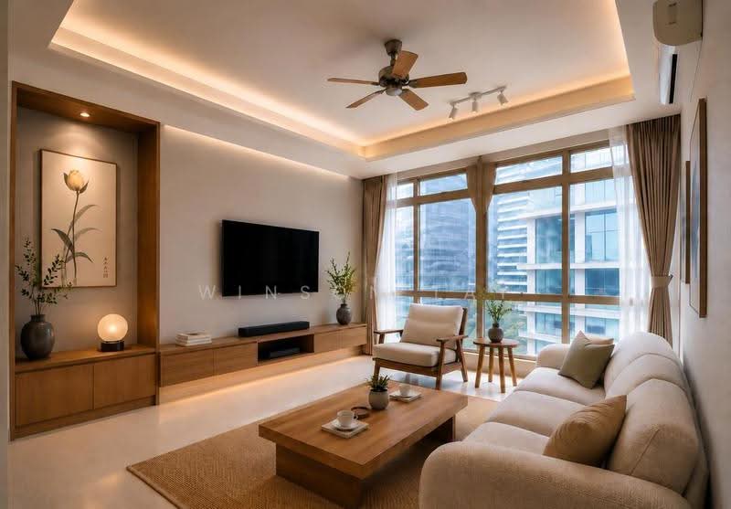 Kediaman Servis untuk Disewa di One Residency - Winson Tay - Living Room - PropertyGuru.com.my