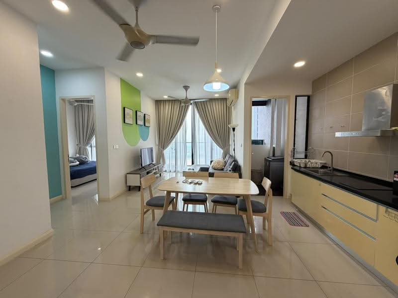 Kediaman Servis untuk Disewa di D'Pristine - Agnes Boo - Living Room - PropertyGuru.com.my
