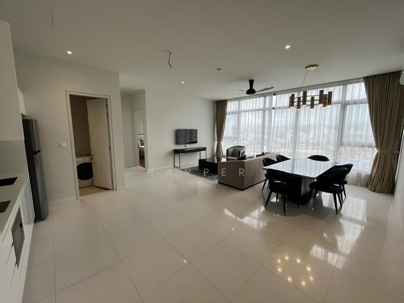 Service Residence for Rent at Service Suites @ Pavilion Embassy - Harper Tan - Living Room - PropertyGuru.com.my