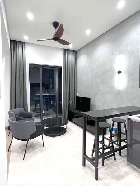 Kediaman Servis untuk Disewa di Lucentia Residences - Kew . - Living Room - PropertyGuru.com.my