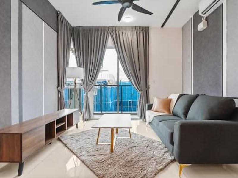 Service Residence for Sale at Desa Green - Elaine Yap - Living Room - PropertyGuru.com.my