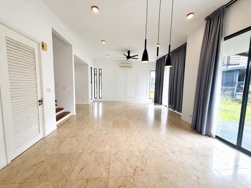 Semi-Detached House for Rent in East Ledang (Iskandar Puteri (Nusajaya)) - Kinki Teow - Living Room - PropertyGuru.com.my
