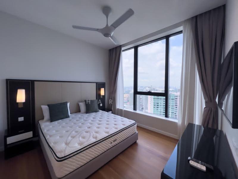 Service Residence for Rent at Pavilion Ceylon Hill - Harper Tan - Bedroom - PropertyGuru.com.my