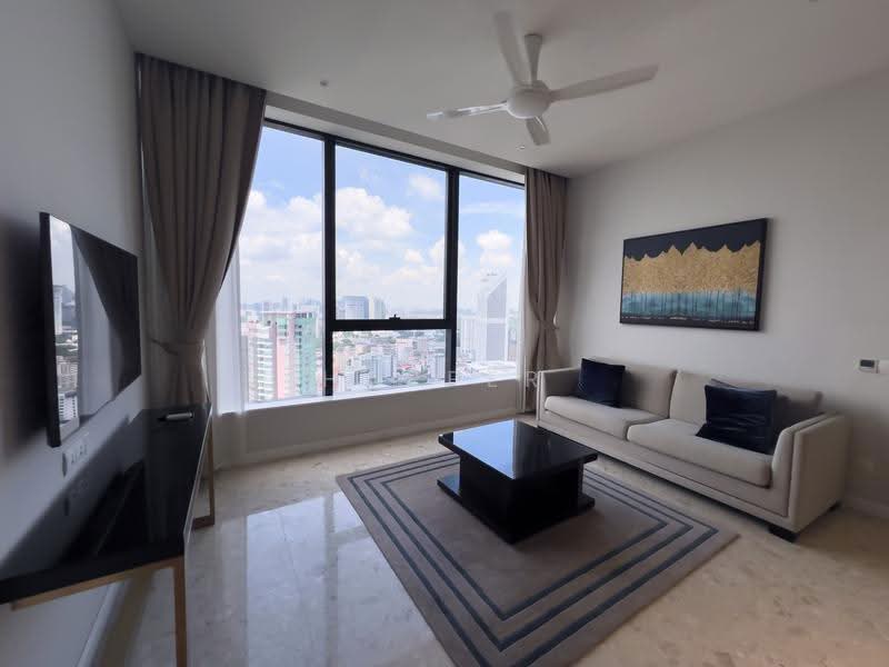 Service Residence for Rent at Pavilion Residences - Harper Tan - Living Room - PropertyGuru.com.my