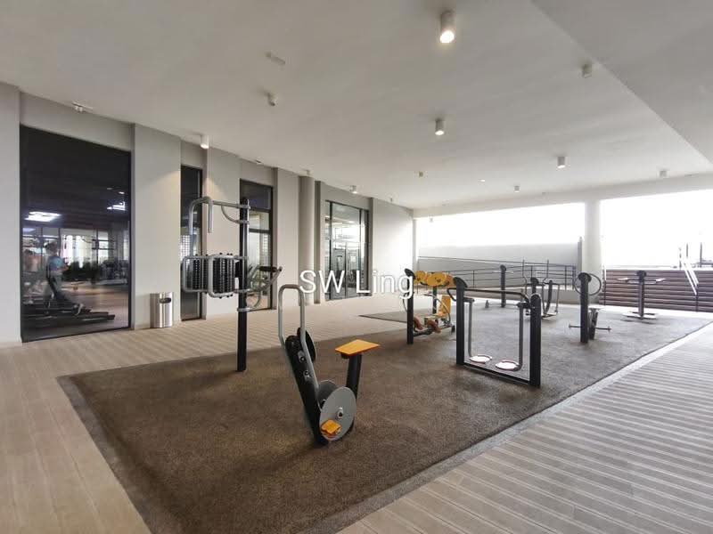 Service Residence for Rent at AraTre' Residences - SW Ling - Exercise Corner - PropertyGuru.com.my