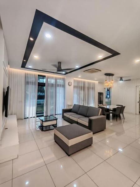 Rumah Kluster untuk Disewa di Eco Botanic (Iskandar Puteri (Nusajaya)) - Wenting Lee - Living Room - PropertyGuru.com.my