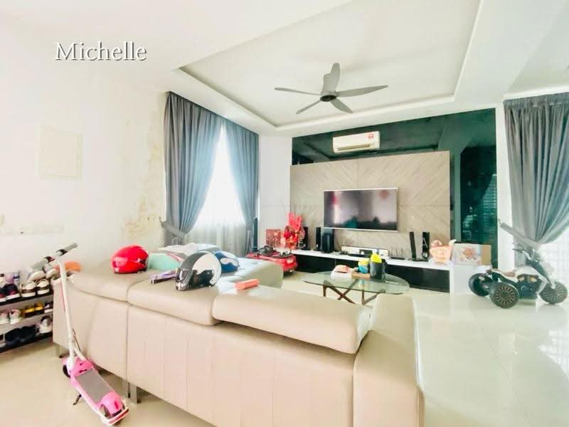 Rumah Teres 2-Tingkat untuk Dijual di Seberang Perai (Penang) - Michelle Chia - Living Room - PropertyGuru.com.my