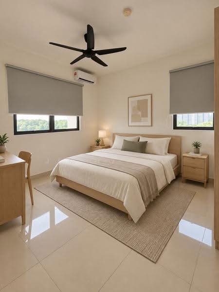 Service Residence for Rent at D'Sini Residences - Jim Ho Cho - Bedroom - PropertyGuru.com.my