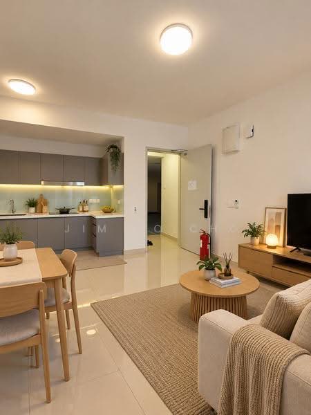 Service Residence for Rent at D'Sini Residences - Jim Ho Cho - Kitchen - PropertyGuru.com.my
